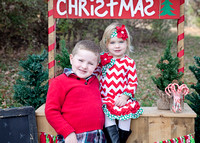 Colton & Ava Christmas Mini 2014